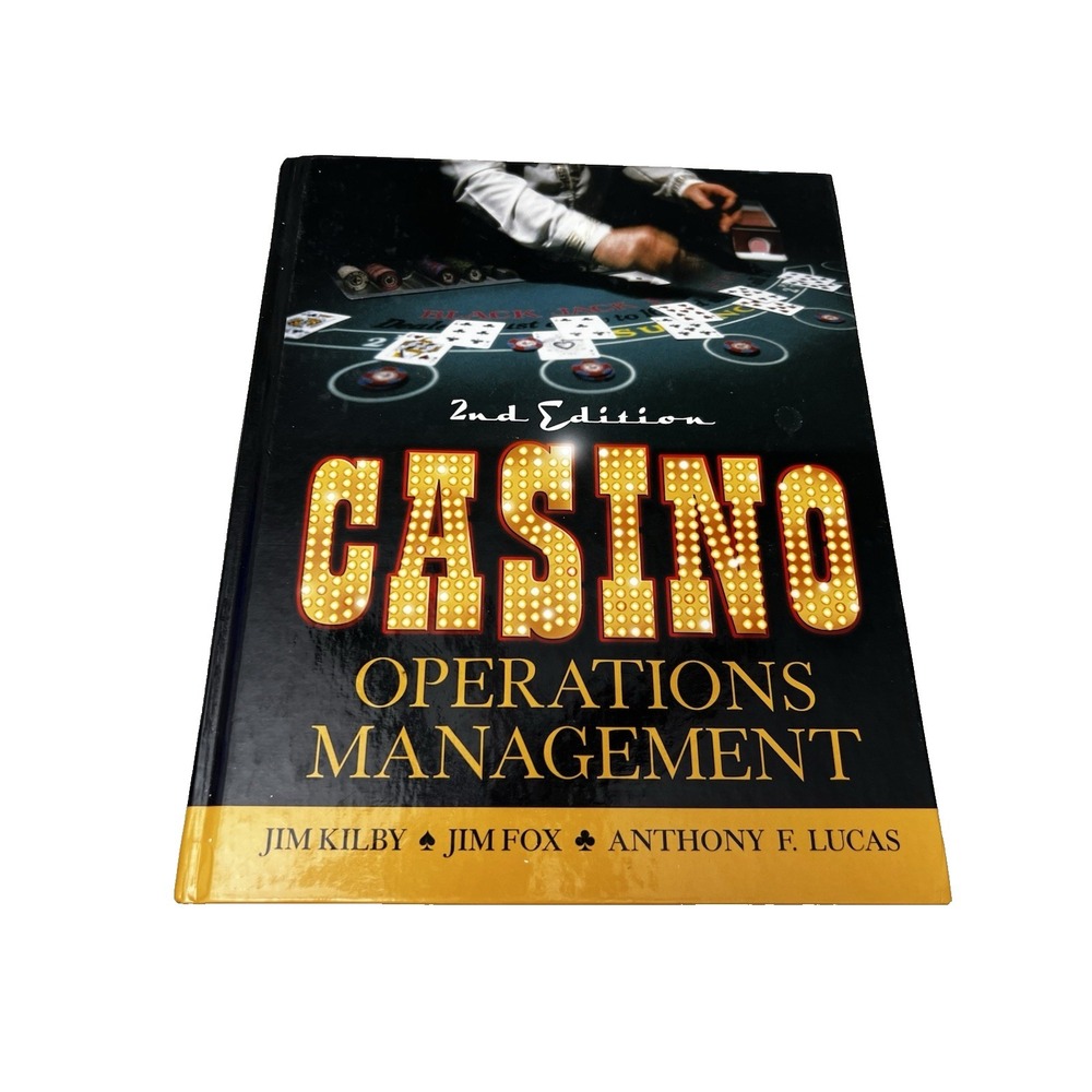 Casino Operations Management: 2nd‎ Edition Hardcover Like New